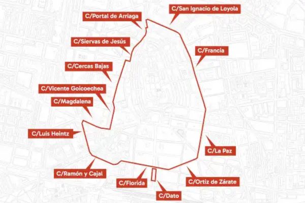 Fase 1 del area de ZBE de Vitoria-Gasteiz