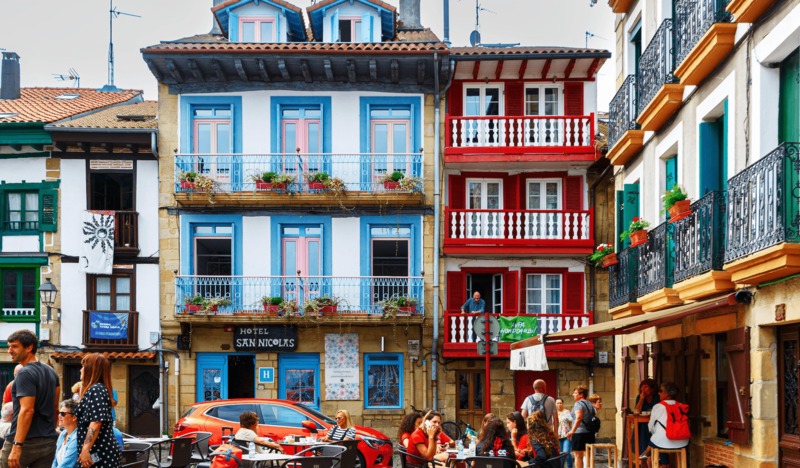 Hondarribia: tradición, colores y mar en calma